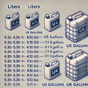 How Many Liters in a Gallon