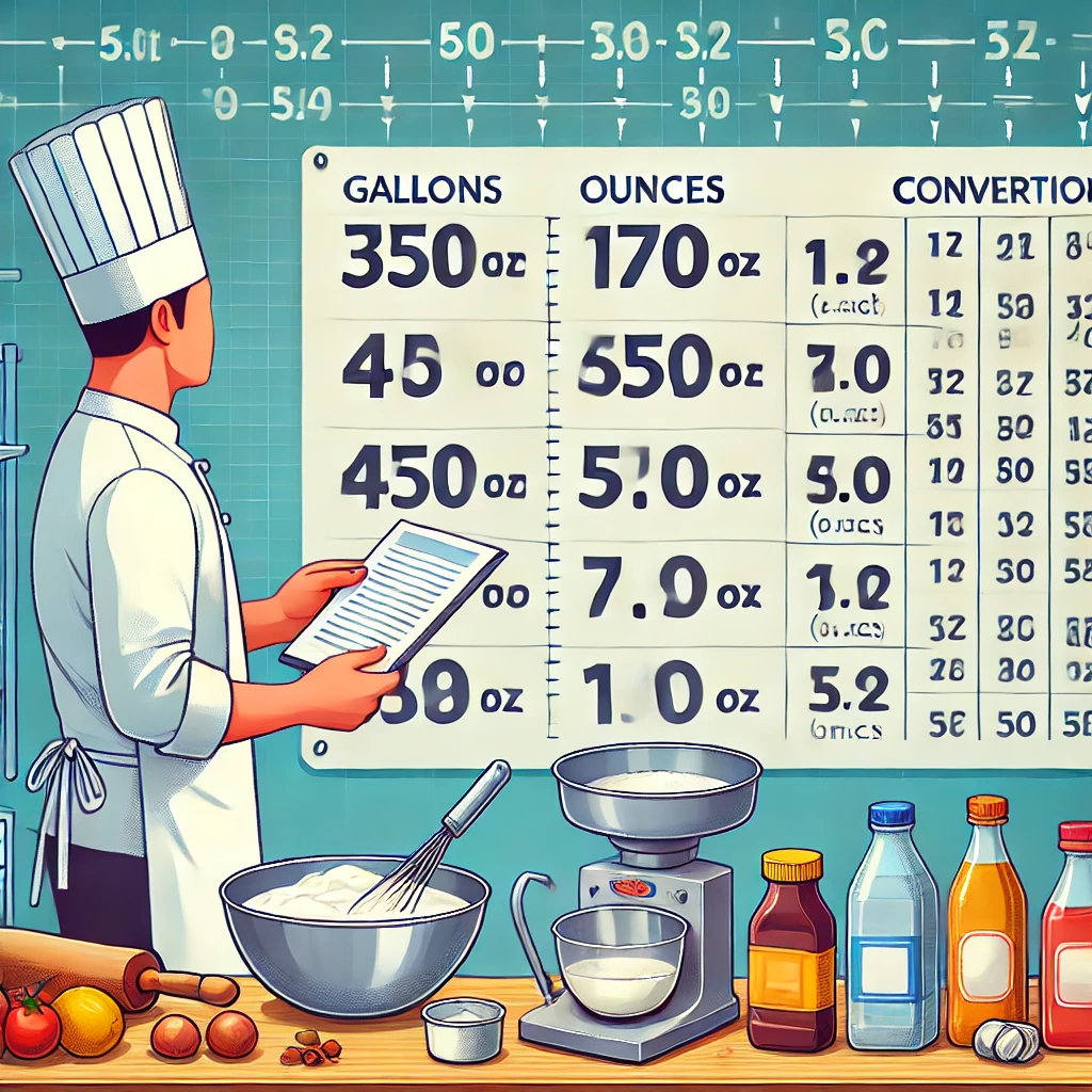 How Many Ounces Are in a Gallon