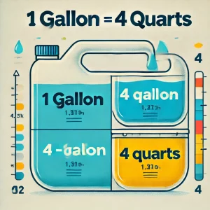 How Many Quarts in a Gallon