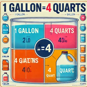 How Many Quarts in a Gallon