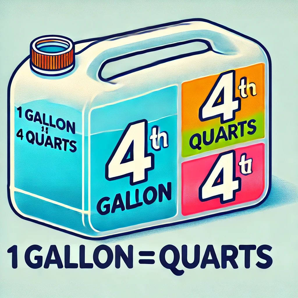 How Many Quarts in a Gallon